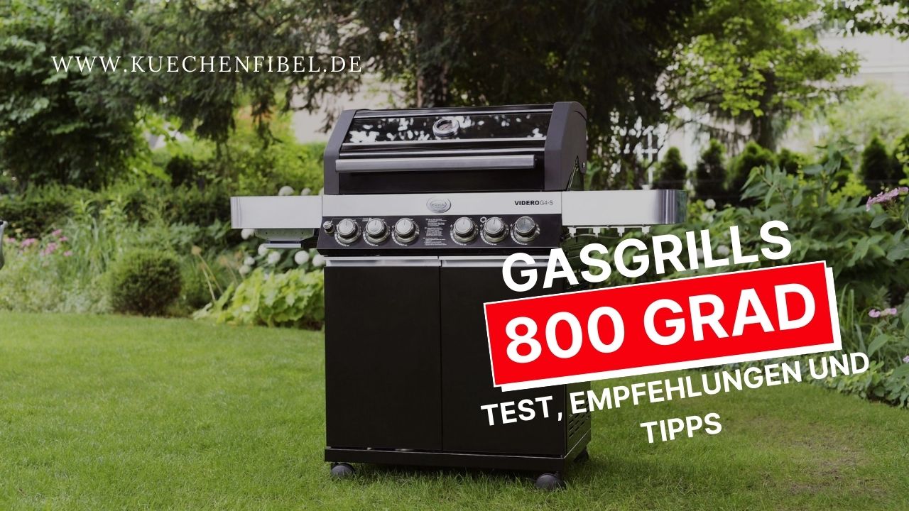Gasgrills 800 Grad Test