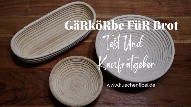 Brotgärkörbe Aus Rattan - Set Mit Ovalem & Rundem Korb (24,9 Cm & 22,9 Cm) Inkl. 4 Waschbaren Stoffeinlagen