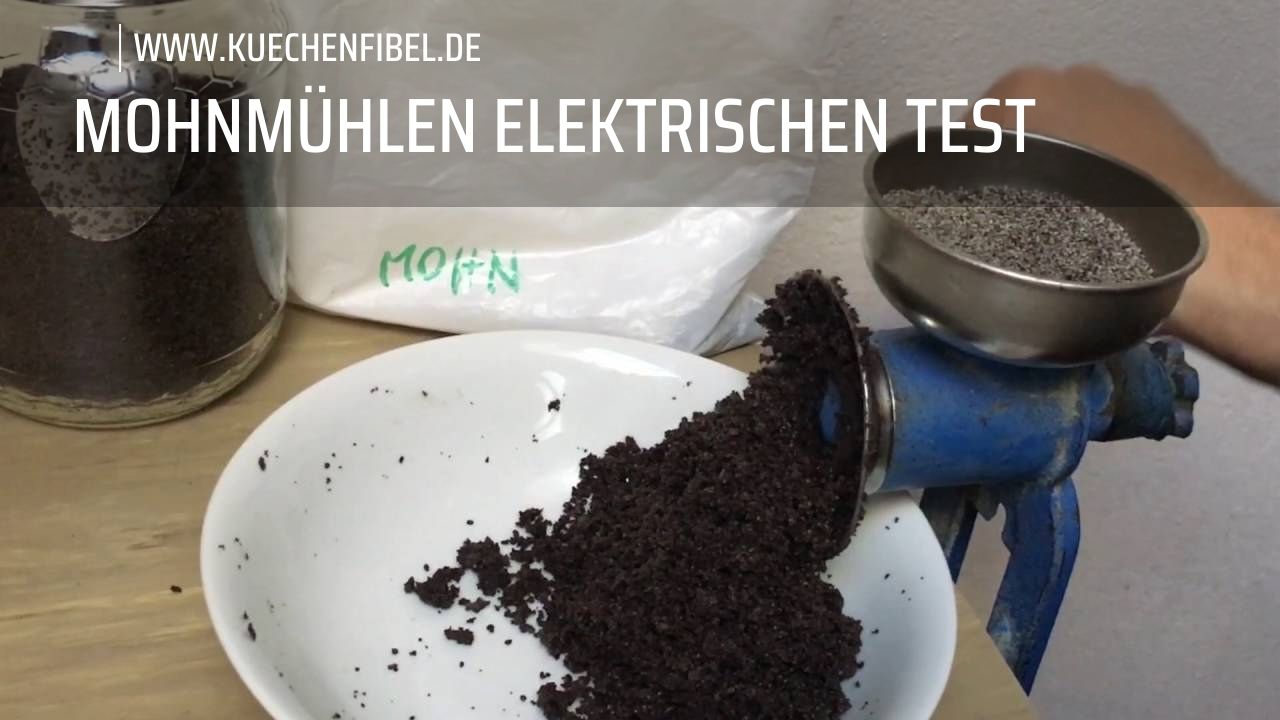 7 Mohnmühlen Elektrischen Test: Vergleich und Empfehlungen 2022