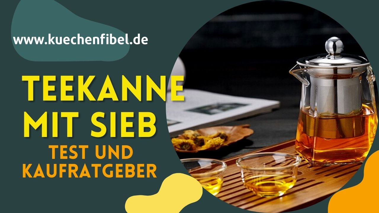 Teekanne Mit Sieb-Test