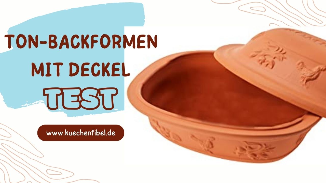 Ton-Backformen Mit Deckel Test