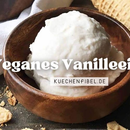 Veganes Vanilleeis