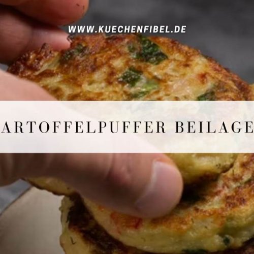 Kartoffelpuffer Beilagen