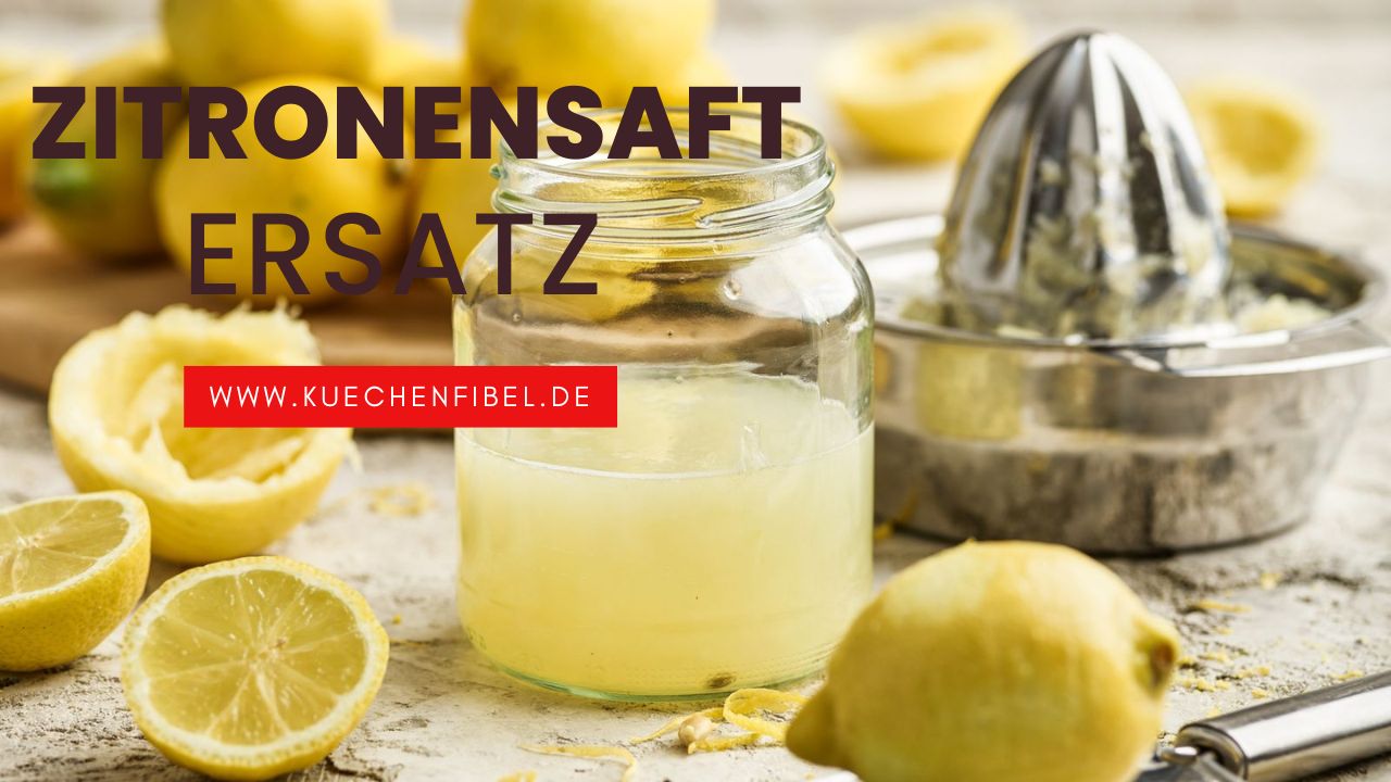 Zitronensaft-Ersatz